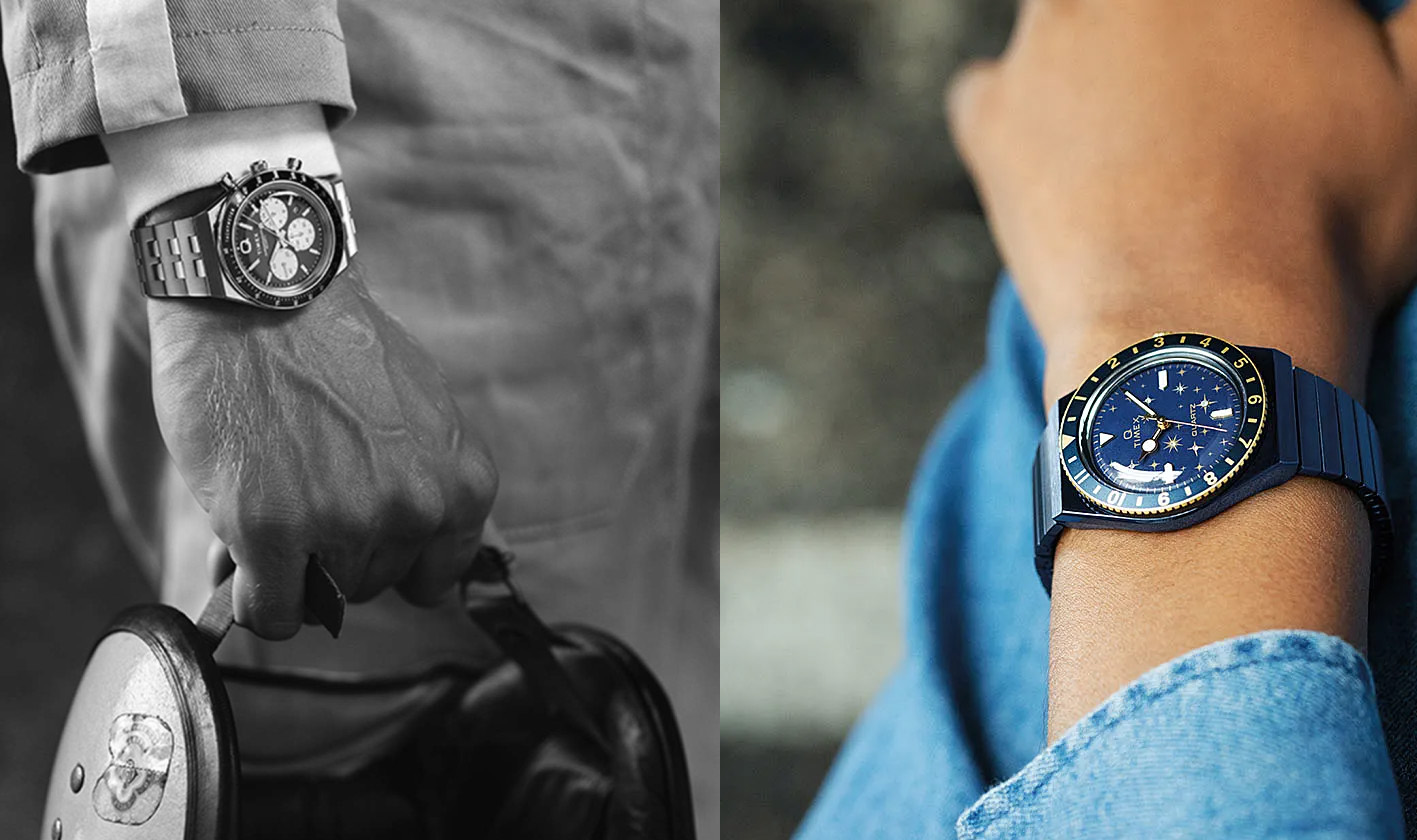 2022年新作】タイメックス Q Timex クロノグラフ 40mm & Q TIMEX