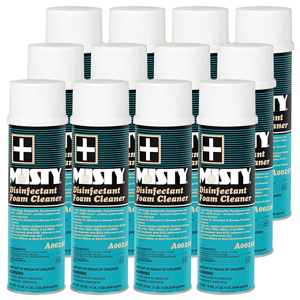 Misty Disinfectant Foam Cleaner - 19 oz. – Zep Inc.