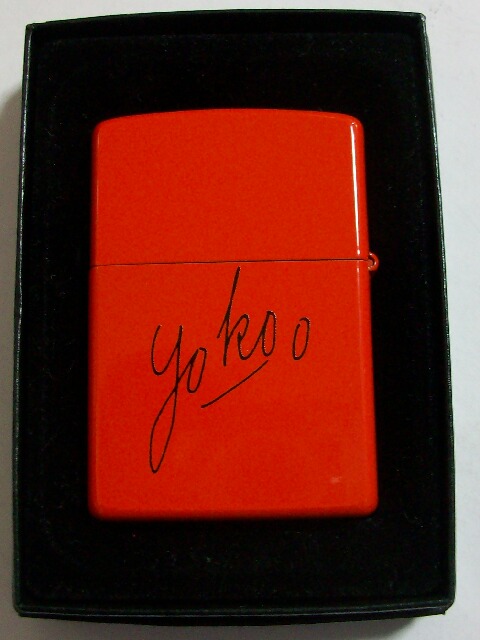 ☆巨匠！横尾忠則！伝統工芸 漆塗り 浮世絵 1998年製 ZIPPO
