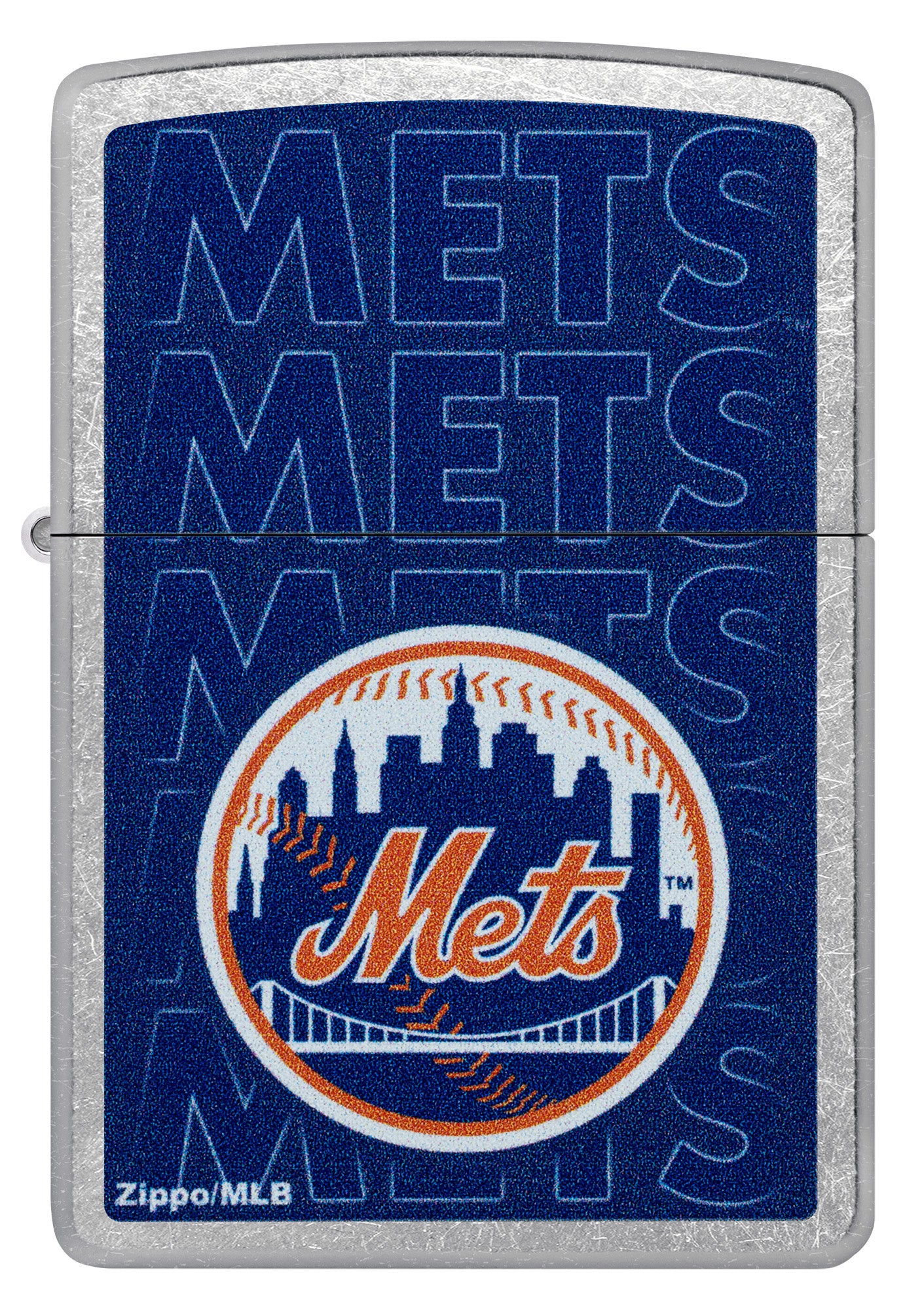 Zippo MLB® New York Mets™ Street Chrome Windproof Lighter – Zippo USA