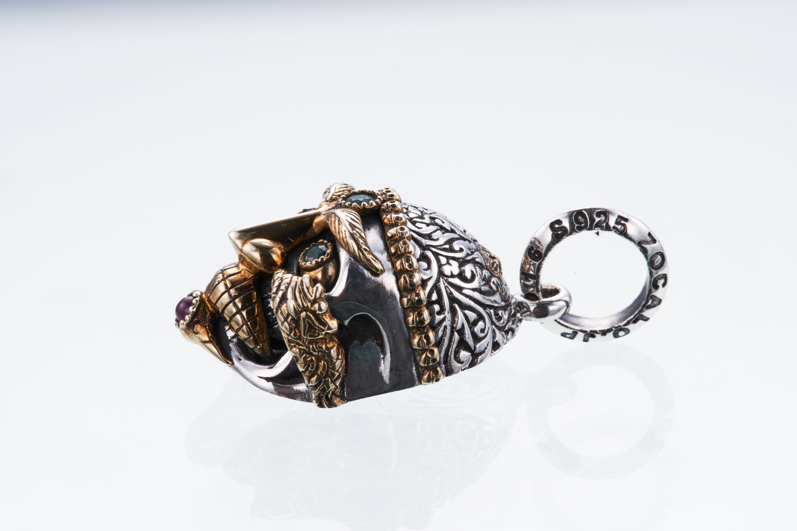 Tibetan Monk Skull Pendant : (S) Type1｜チベタン・モンク・スカル