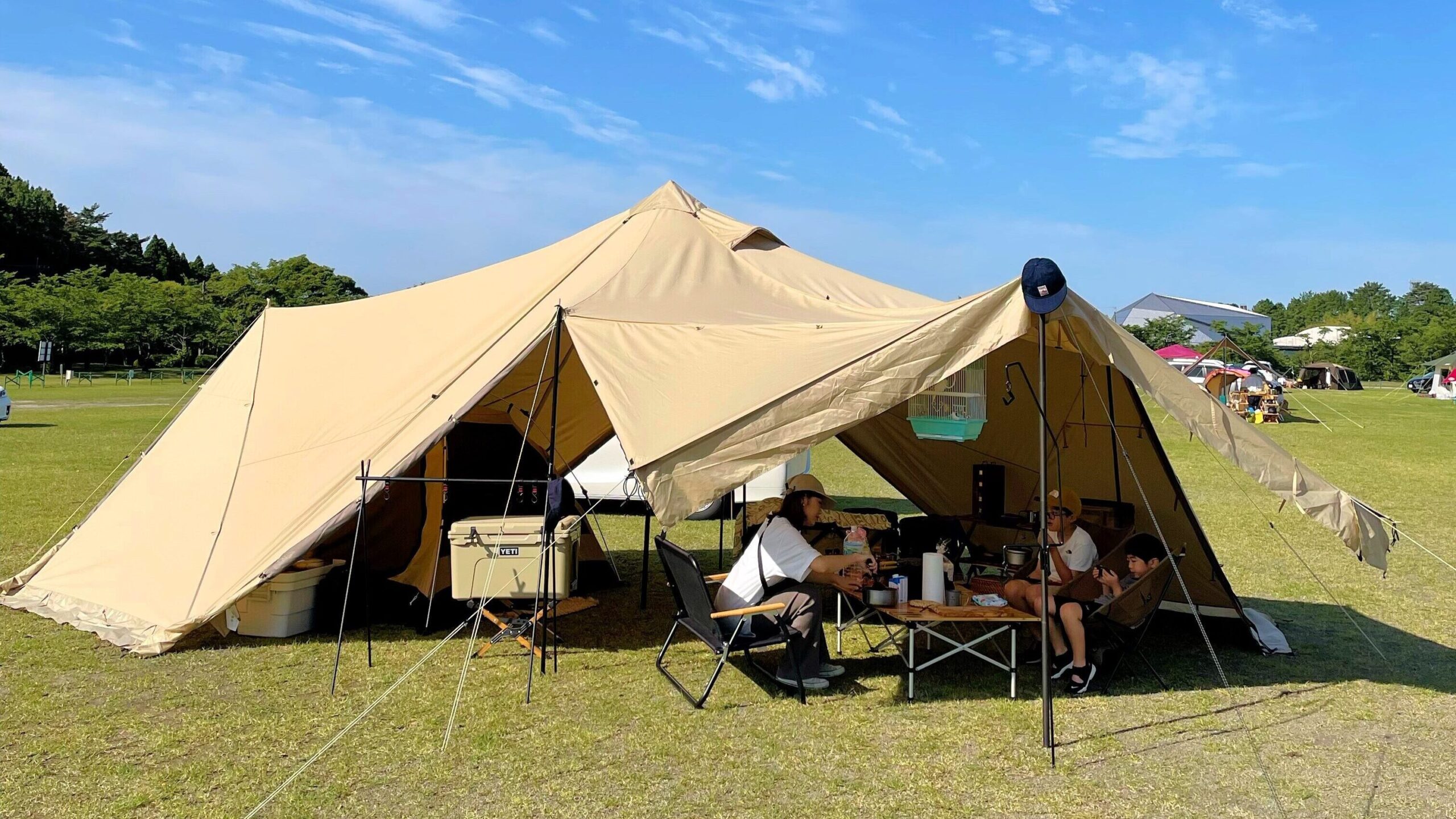 サバティカルスカイパイロットTC】広々快適に過ごせるおすすめテント