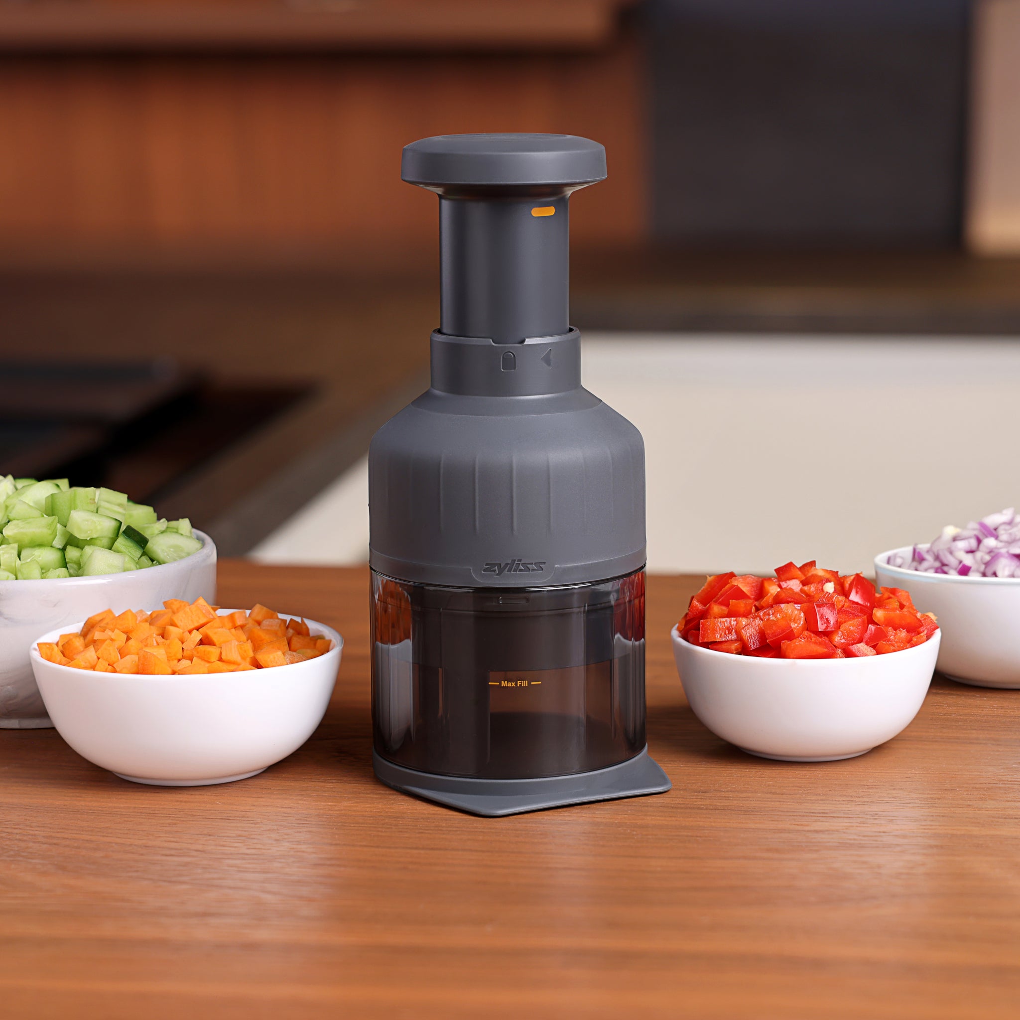 Zick Zick 3 Food Chopper – Classic, Efficient & Ergonomic Kitchen