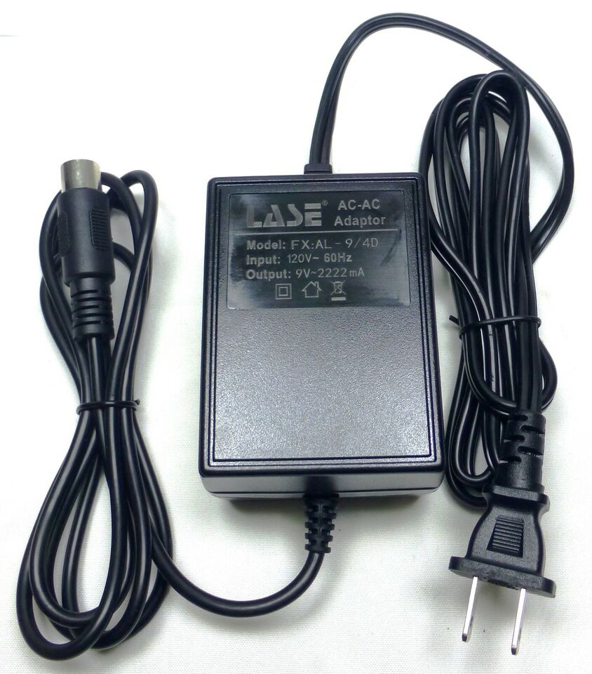 LASE Power Supply Alesis Quadraverb, GT, Q2, QSR, S4, Miniverb, 9 VAC