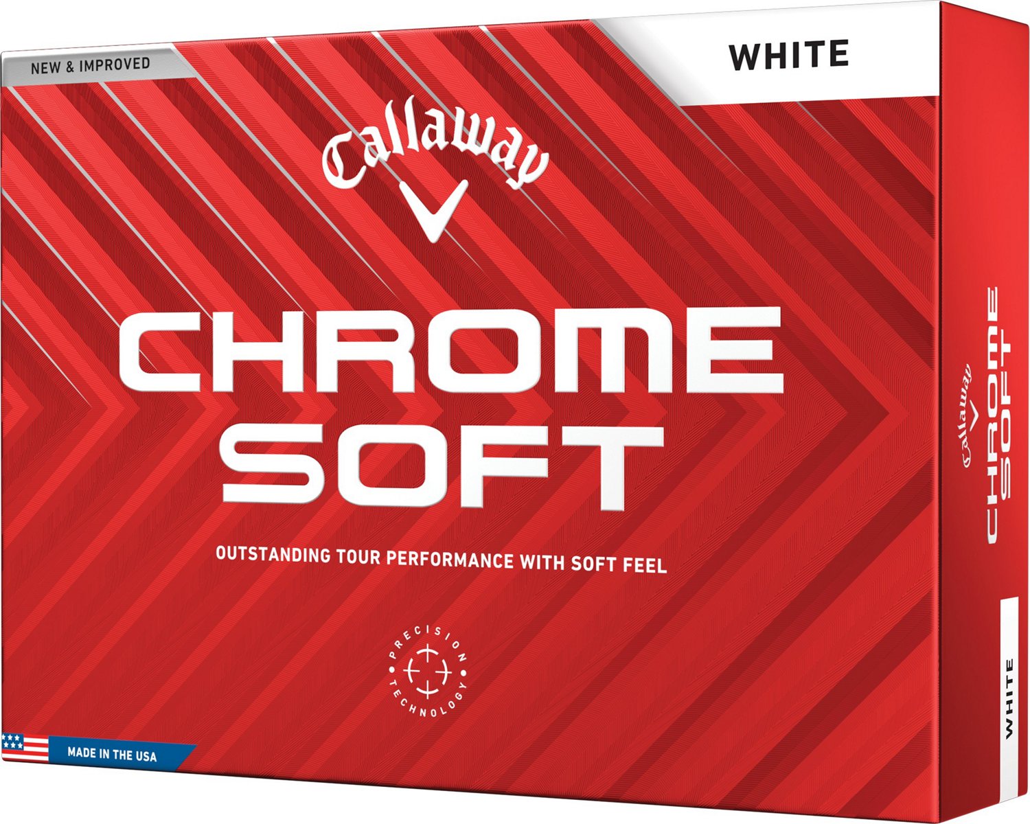 Callaway 2024 Chrome Soft Golf Balls 12-Pack | Academy