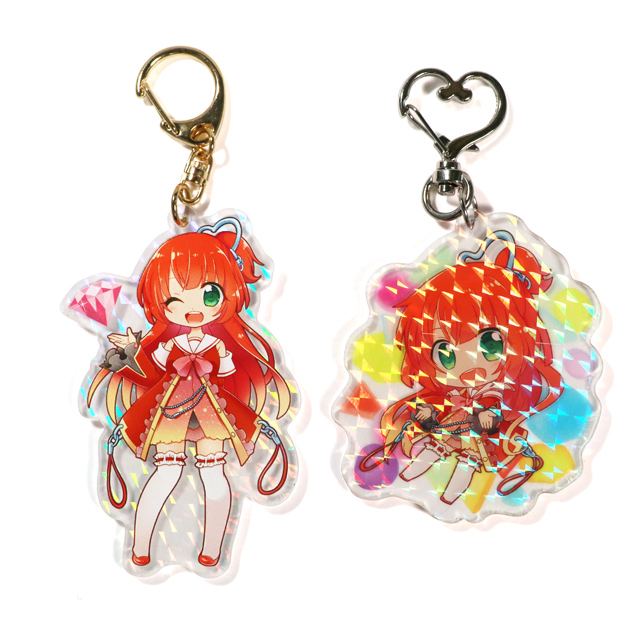 ホログラムアクリルキーホルダー 1個から | アクリルグッズの達人