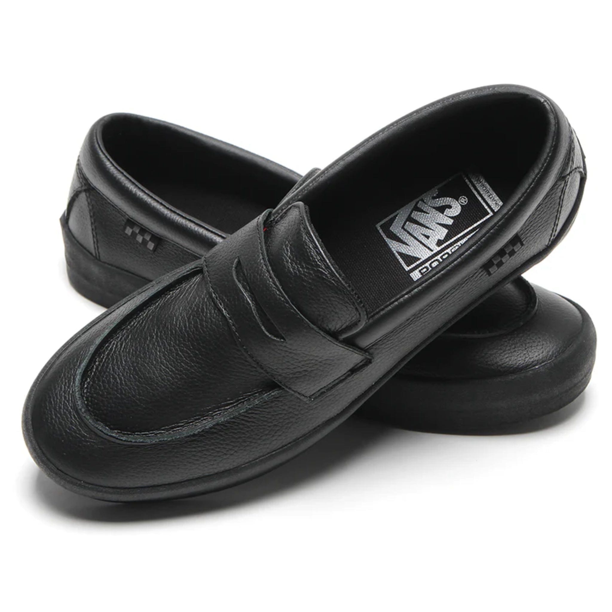 Vans Skate Loafer Black/Black | Slip-On Skate Shoes – Amateur