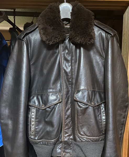 Schott襟ボア付きフライトジャケット184sm｜ミリタリーテイストの定番