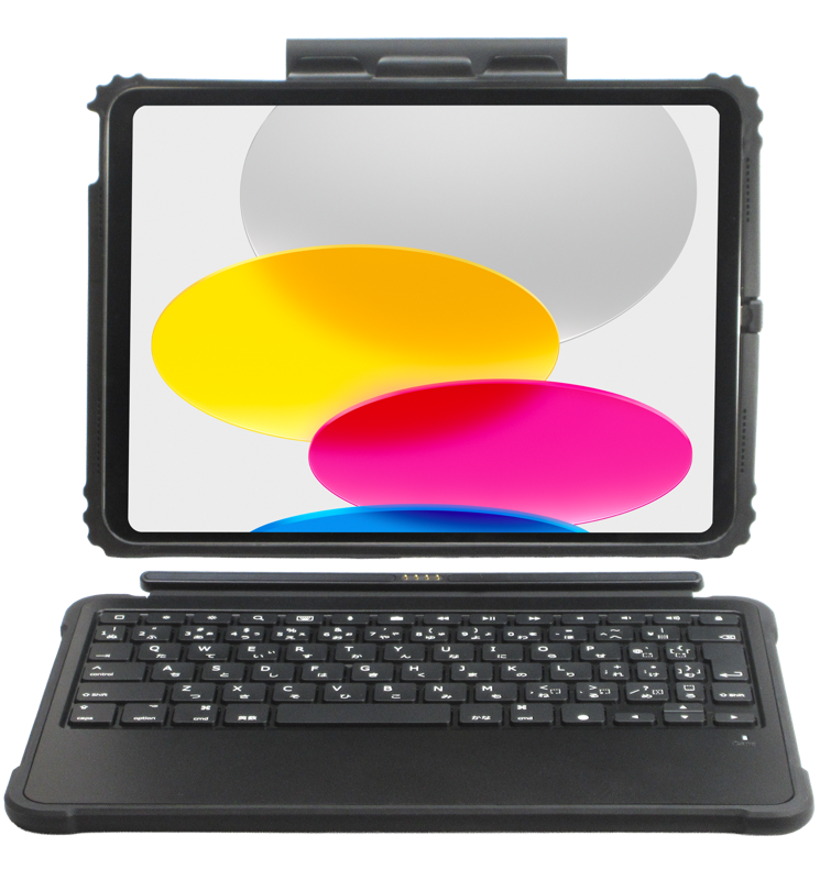 iPad 第10世代・iPad(A16)用 キーボード付ケース｜ハンソク勝ち－株式
