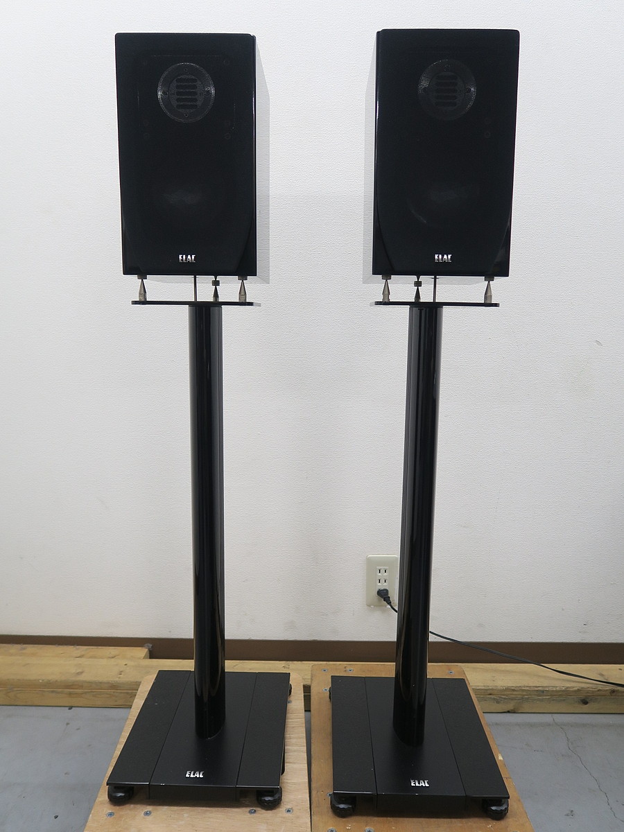 エラック ELAC BS243 スピーカー ペア スタンド付 @43526 / 中古