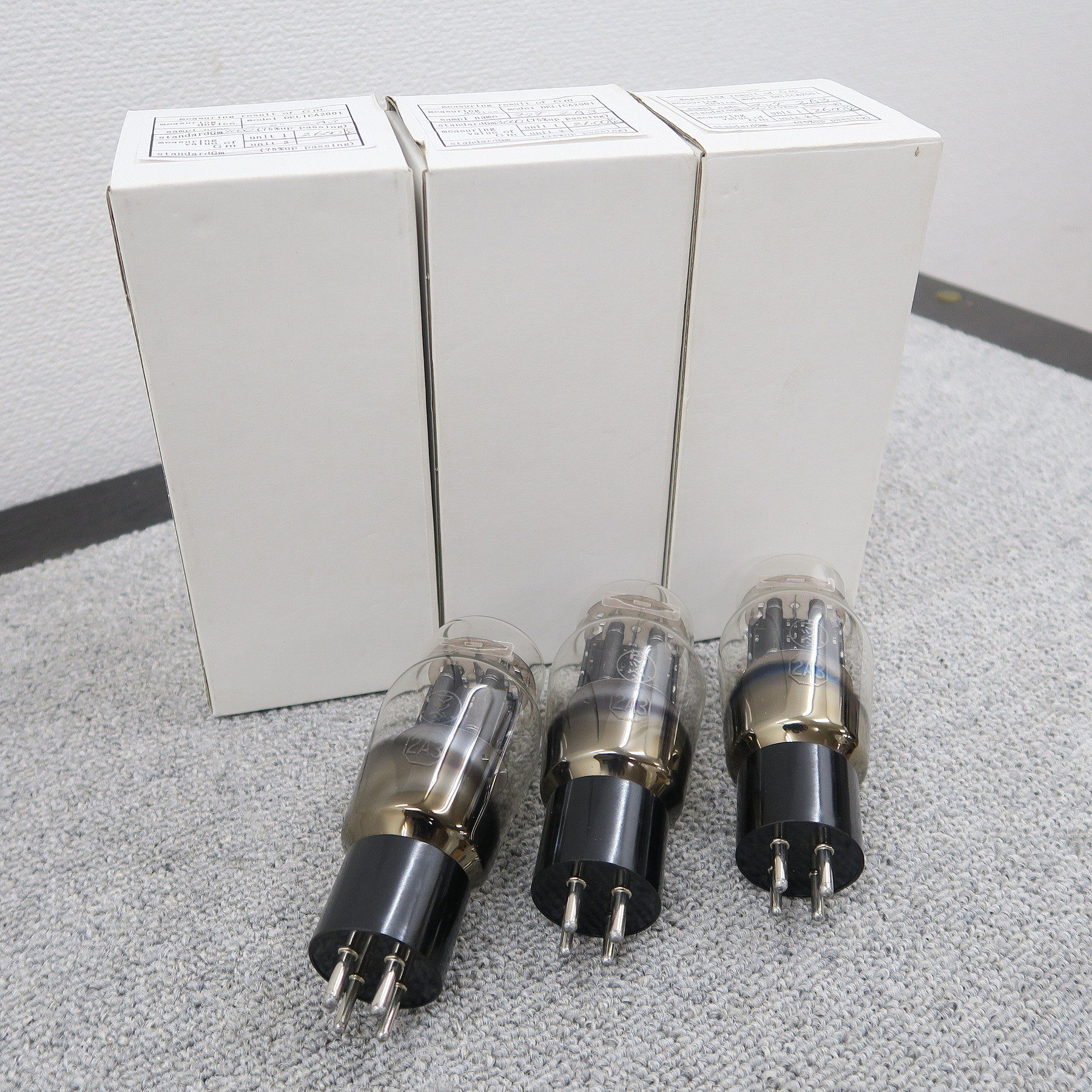 現状】マツダ Matsuda 2A3 3本セット 真空管@54028 / 中古オーディオ