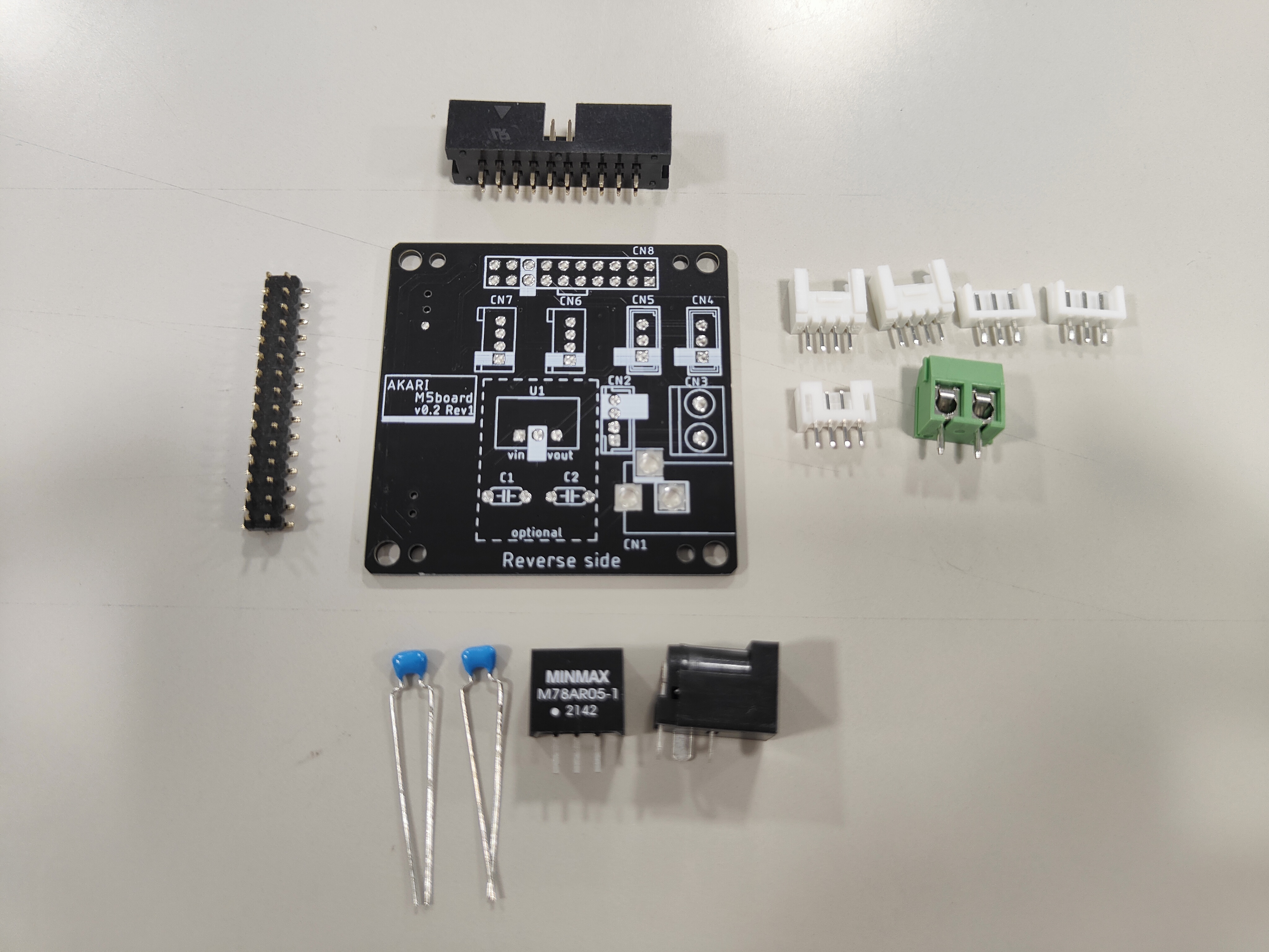 基板に部品を実装しよう — AKARI webマニュアル