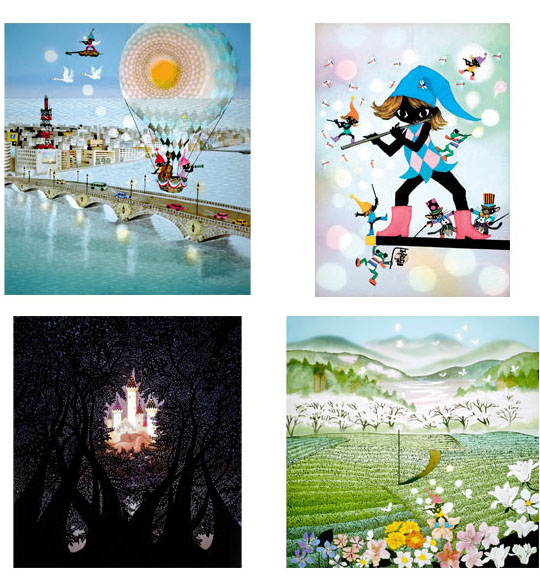 秋田市】藤城清治 こびとと生きる喜び展（2019/7/21～9/23）