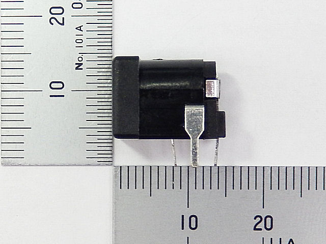 2.1mm標準DCジャック(4A) 基板取付用: ケーブル・コネクター 秋月電子