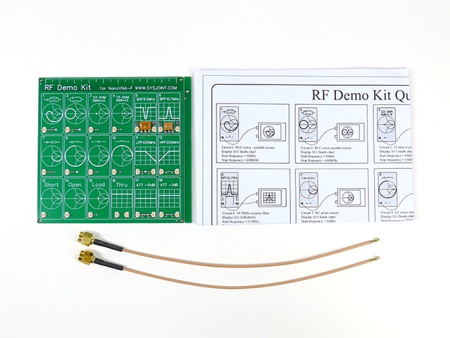 ベクトルネットワークアナライザーRFデモキット: 計測器・センサー