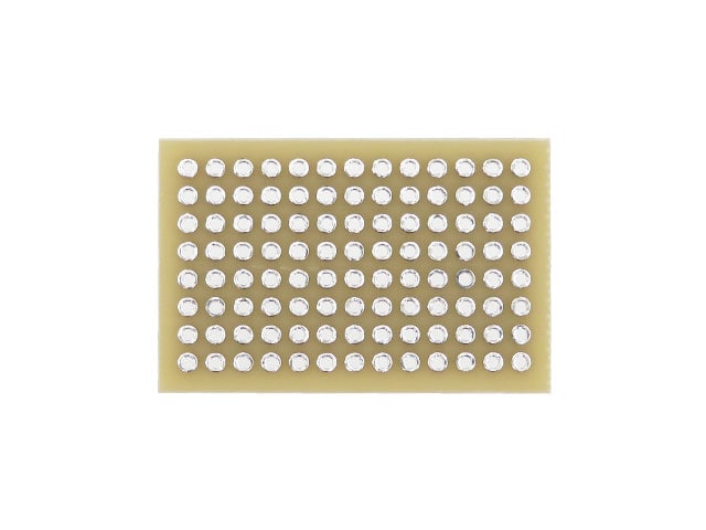 両面スルーホールガラスコンポジット・ユニバーサル基板 Eタイプ: 基板