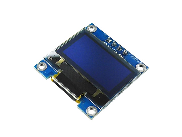 0.96インチ 128×64ドット有機ELディスプレイ(OLED) 白色: オプト