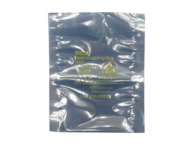 帯電防止袋 76mm×127mm 内層アルミ蒸着フィルム(静電気シールドバッグ
