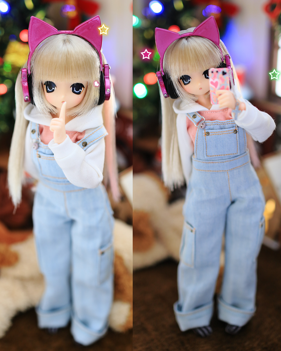 ぽんちゃんのオーバーオール - Aika Flowers