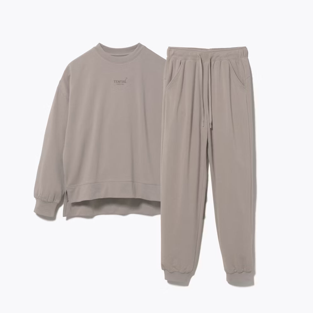 一般医療機器】リカバリーウェア BAKUNE スウェット上下 ブラウン