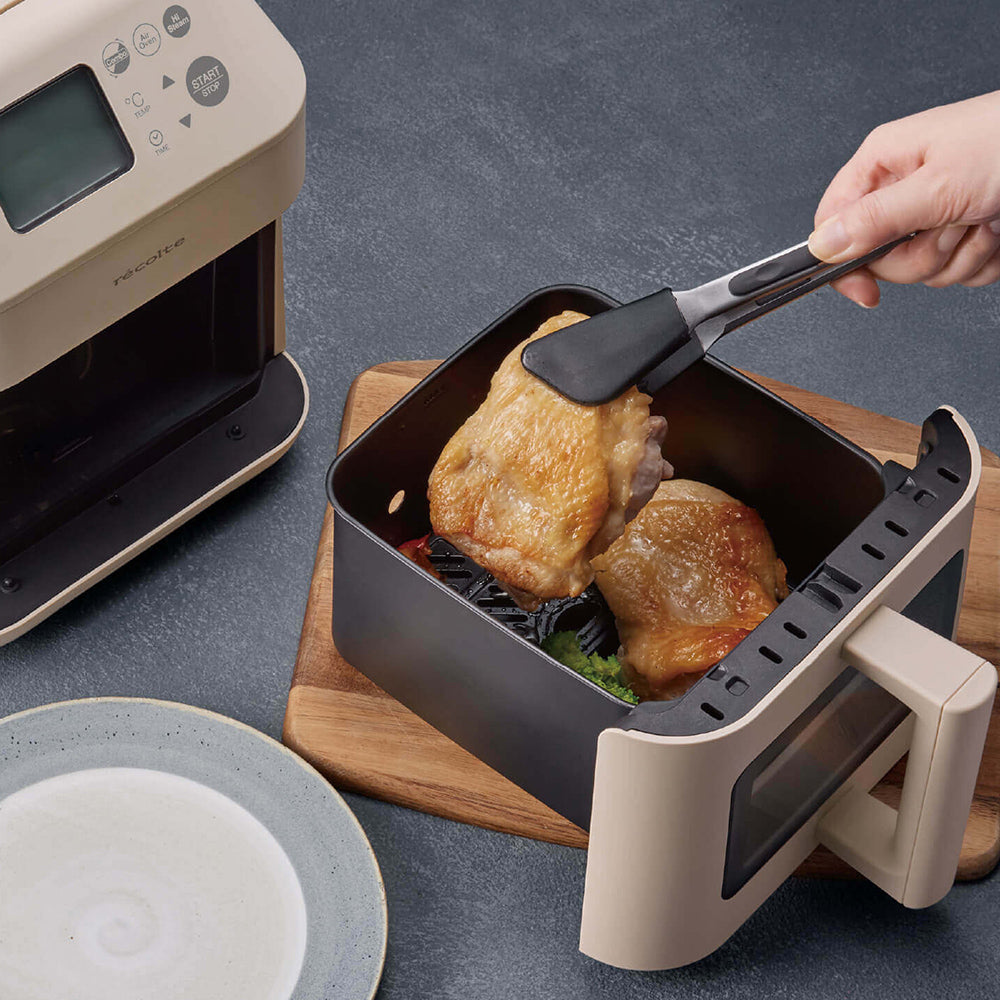 recolte（レコルト）ハイスチームエアーオーブン ナチュラルブラック