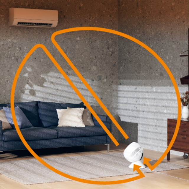 デュクス duux Globe 3Dサーキュレーター(ホワイト) – AOYAMA GIFT SALON