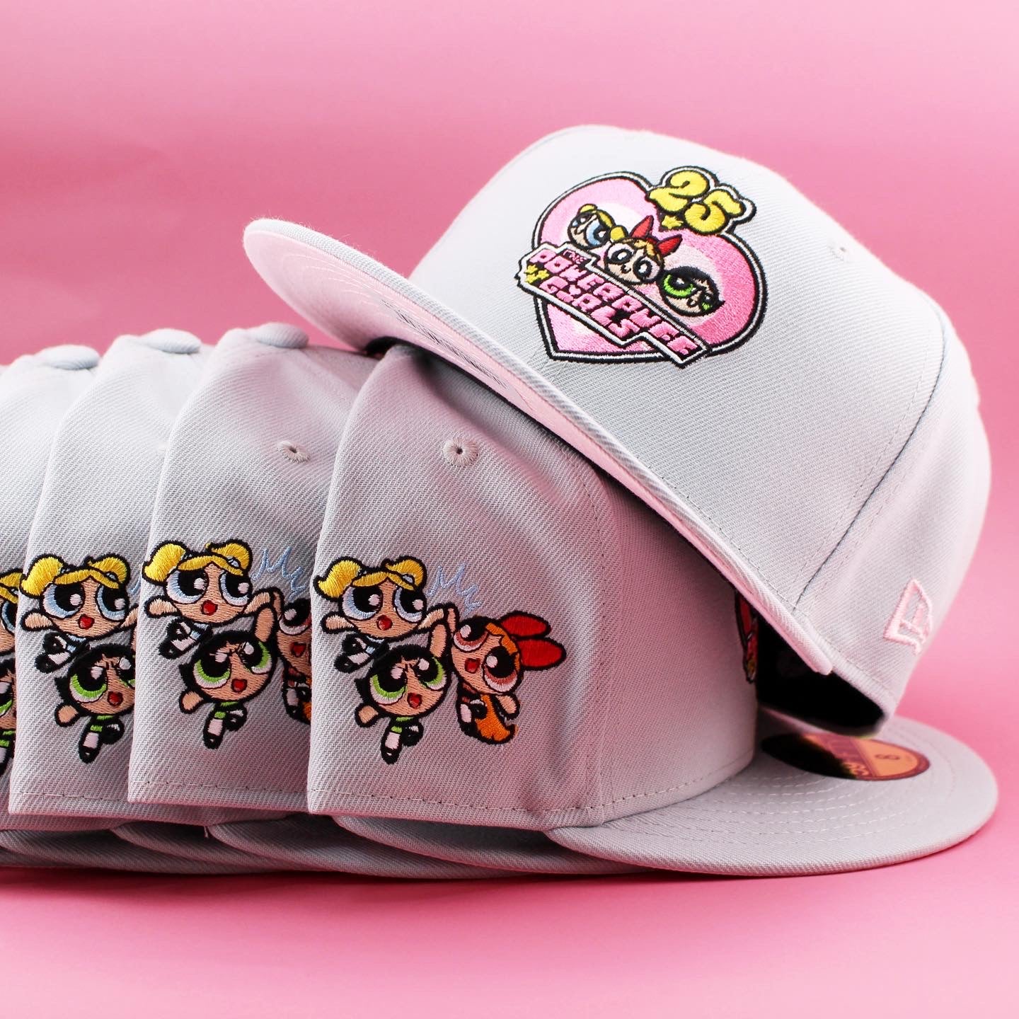 ニューエラ キャップ 59FIFTY パワーパフガールズ 25th ANNIVERSARY