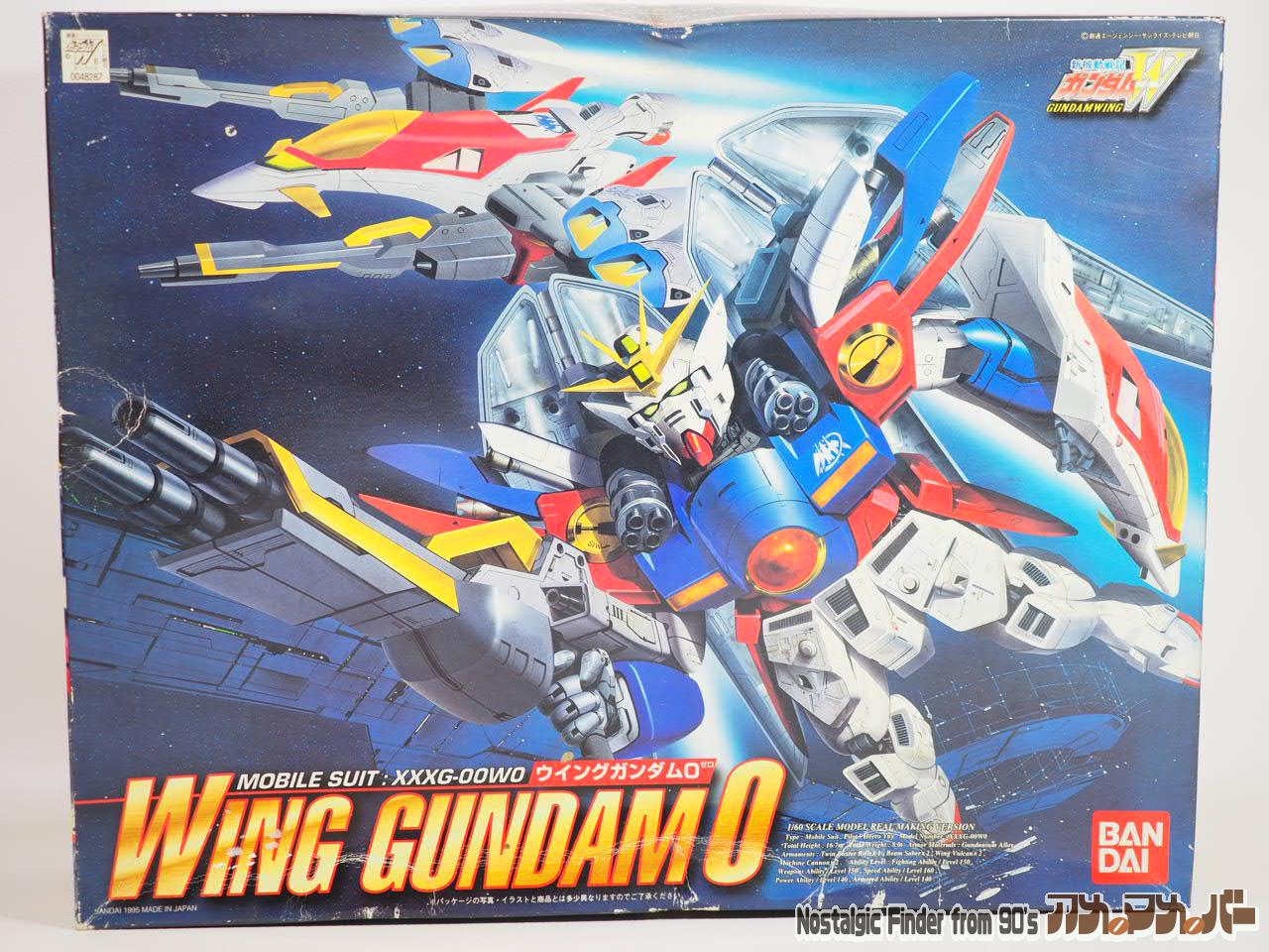 新機動戦記ガンダムW バンダイ 1/60 XXXG-00W0 ウイングガンダム0(ゼロ