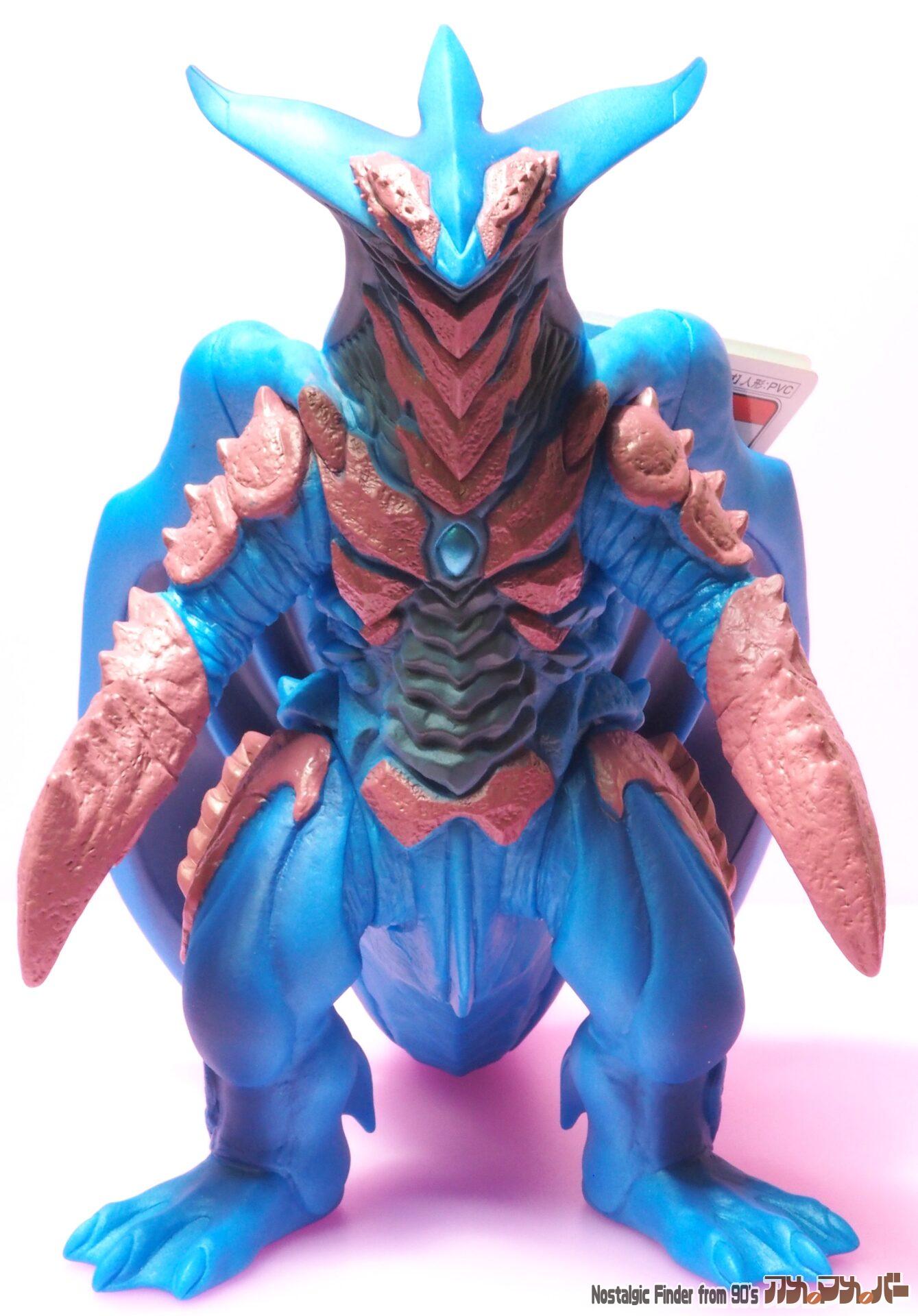 ウルトラ怪獣シリーズDX バンダイ 2017年製 時空破壊神 ゼガン 青色