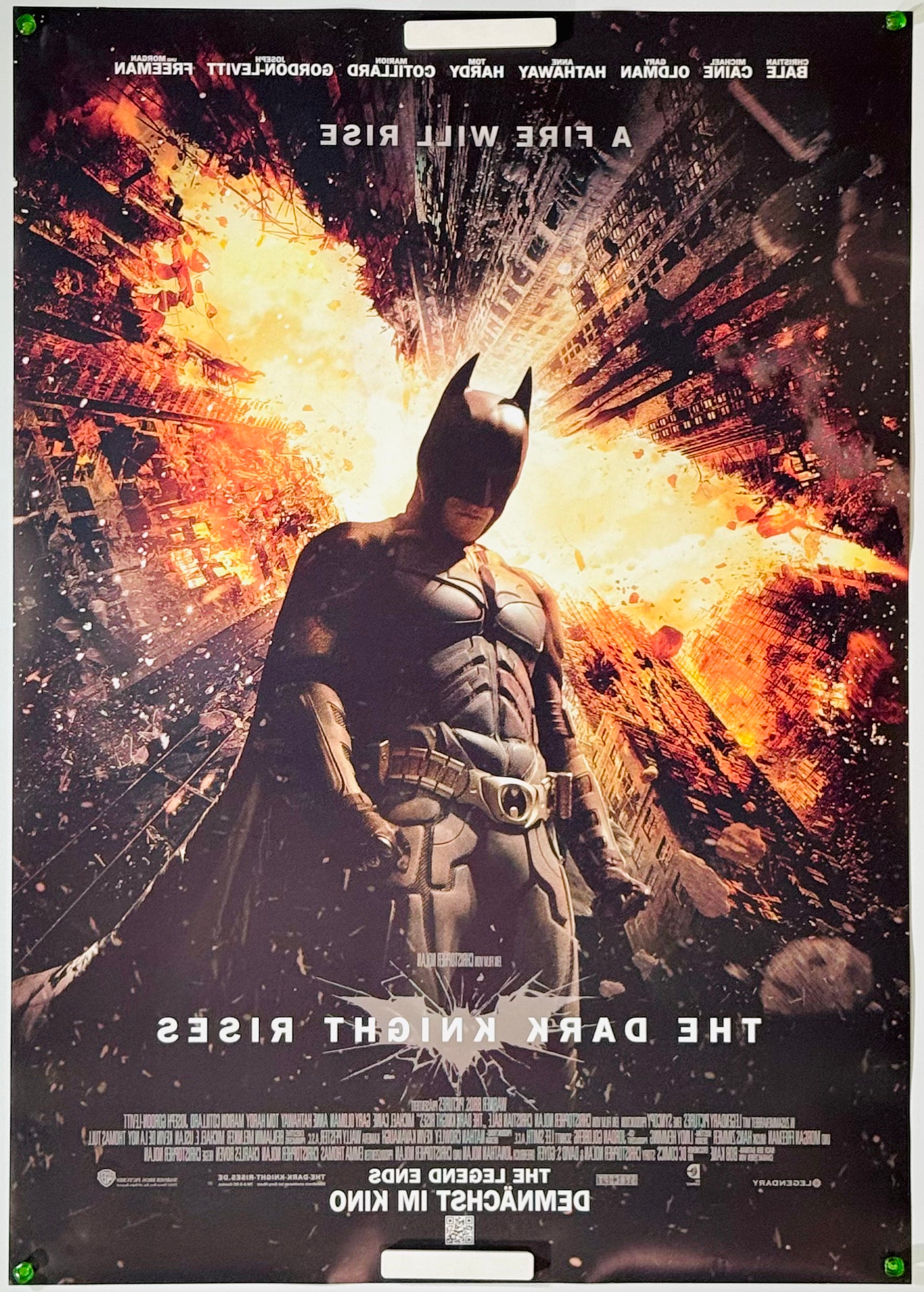 ダークナイト ライジング』 洋画 ドイツ - 海外版映画ポスター専門店