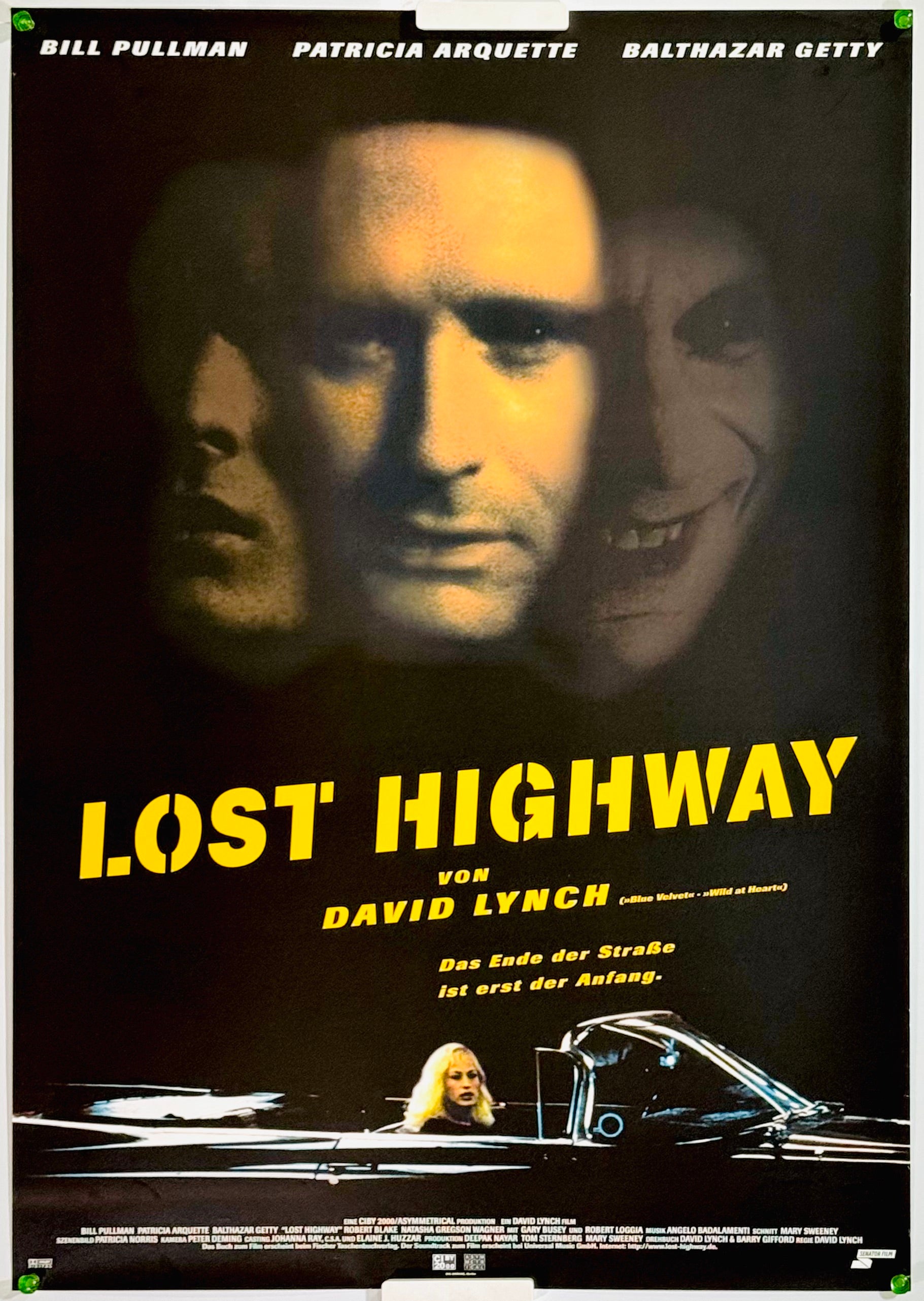 ロスト・ハイウェイ』 洋画 ドイツ - 海外版映画ポスター専門店
