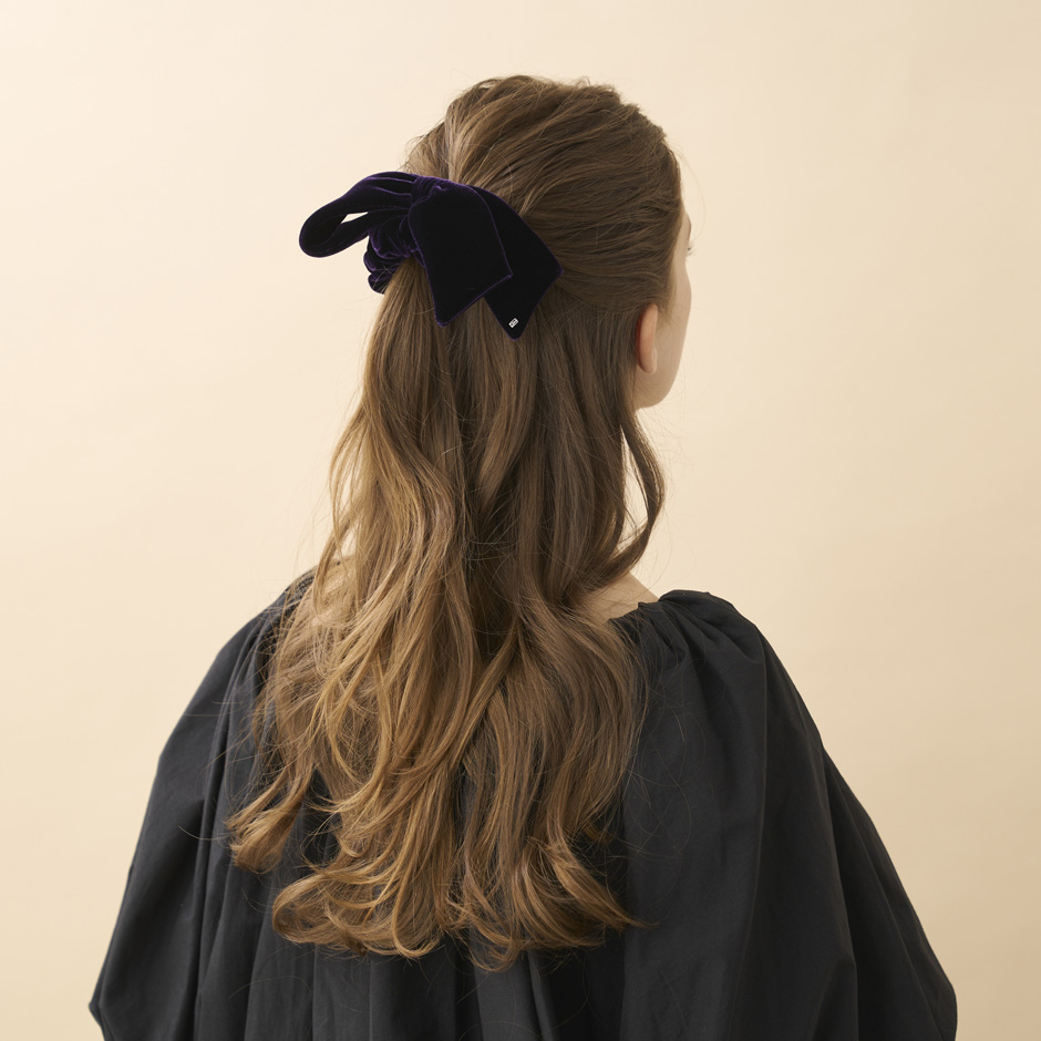 アレクサンドルドゥパリポニーリボンブラウンシュシュ