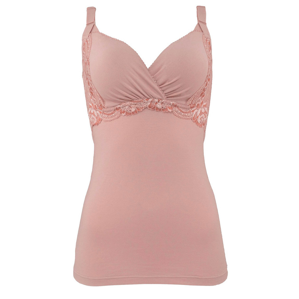 体に優しい美乳クロスブラキャミ／大きいサイズ 補整下着 MA520301