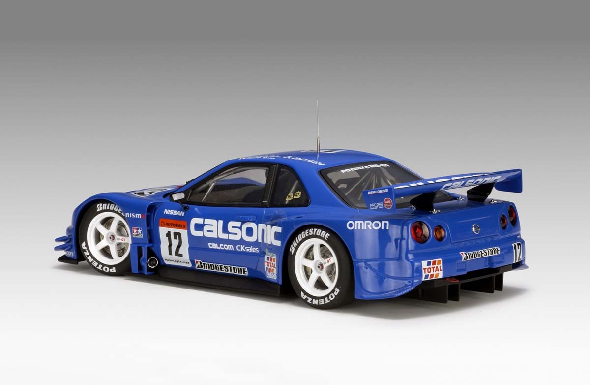 2002 NISSAN SKYLINE GT-R R34 JGTC CALSONIC – All Star Toys