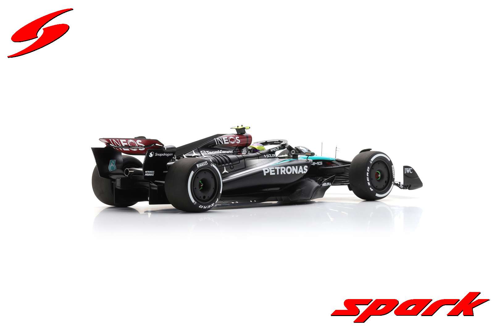 Spark 1/18 2024 F1 バーレーンGP #44 L.ハミルトン Spark 1/18 2024