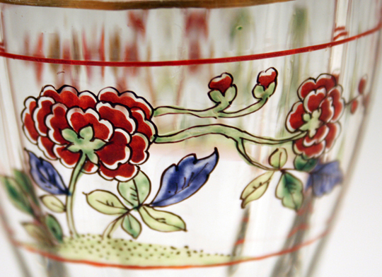 ◇215◇【希少】ドームナンシー DAUM NANCY 金彩縁ガラスソーサ 皿