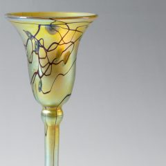 ルイス・カムフォート・ティファニー「幾何学文聖杯」《アンティック