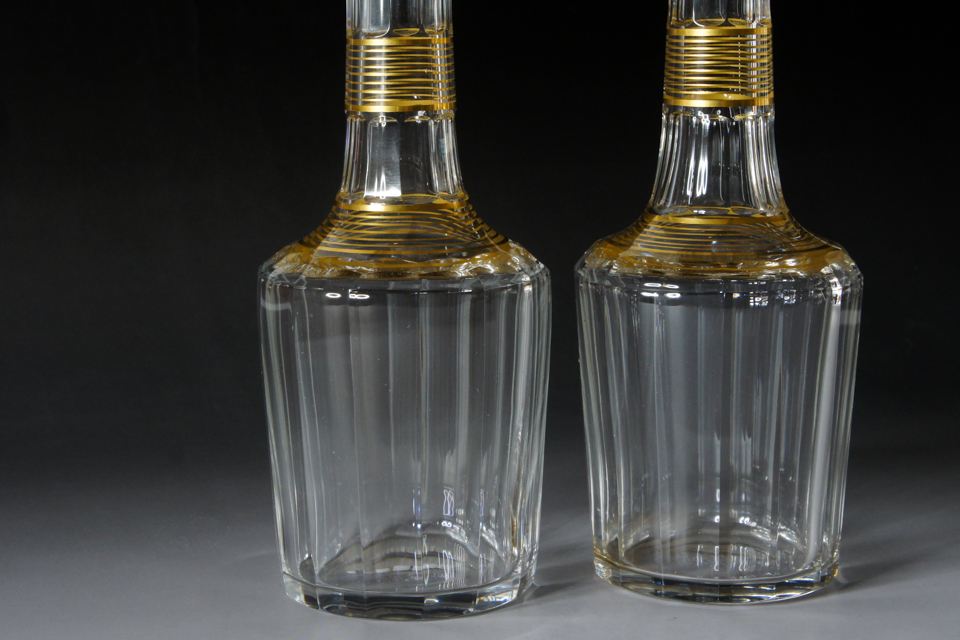 オールドバカラ「金彩装飾 リキュールセット」《アンティックかとう》