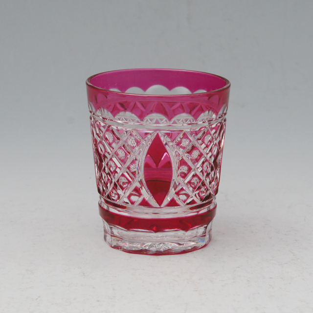 ヴァルサンランベール「切子硝子酒杯」《アンティックかとう》