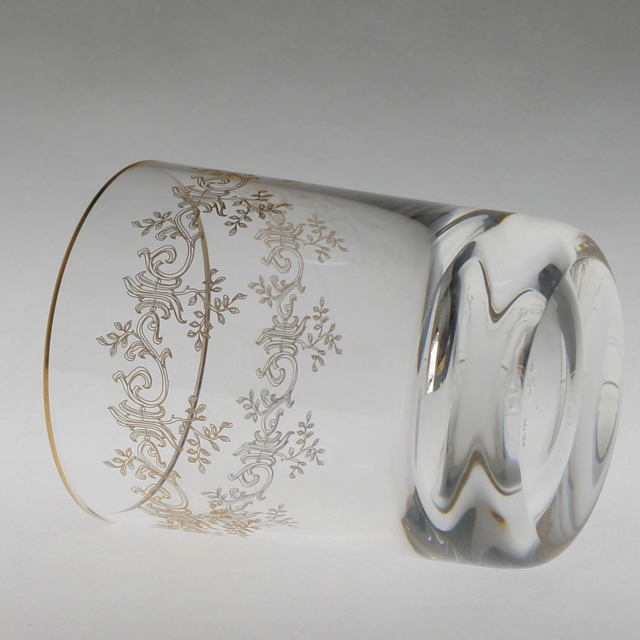 オールドバカラ「セヴィーヌ Sevigne ロックグラス」《アンティック