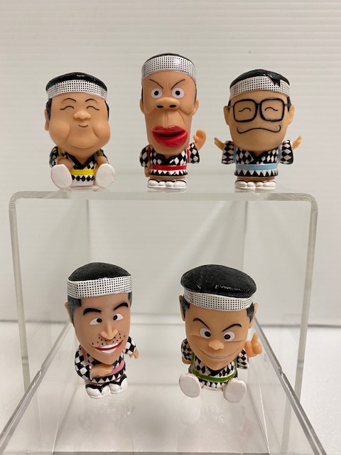 5体全セット☆ザ・ドリフターズ☆結成40周年記念☆ソフビ人形 版権