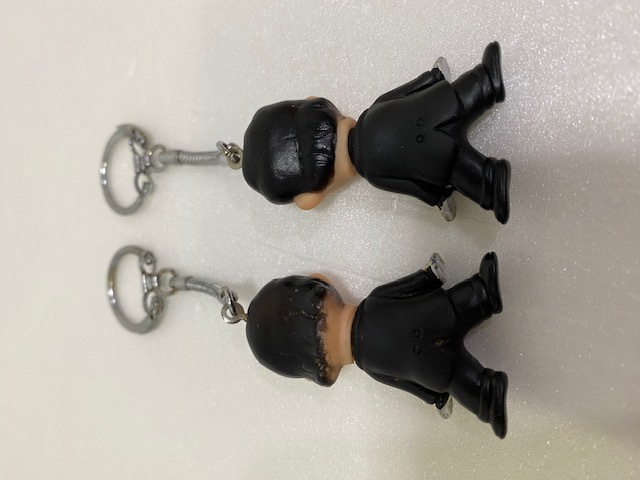 昭和レトロ☆2体セット☆ヒゲダンス☆志村けん・加藤茶☆ソフビ人形 5