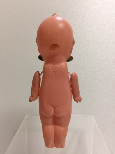 キューピー セルロイド 人形 14．5cm 当時物 マーク 刻印有 現状