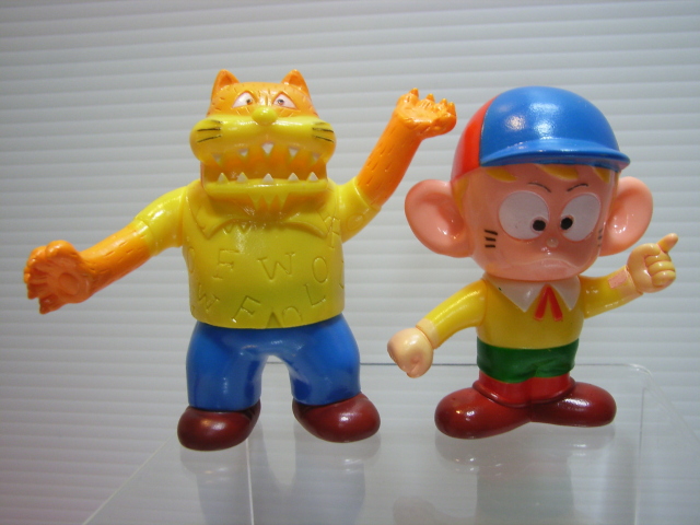 レア☆ポピー 怪物くん ソフビ人形 ファミリーセット 4体 箱23.0cm