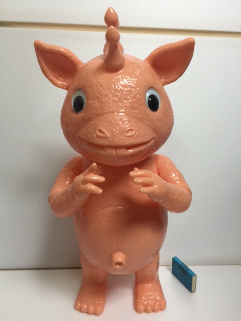 復刻版☆マルサン M1号 快獣（怪獣） デラックスブースカ ソフビ人形