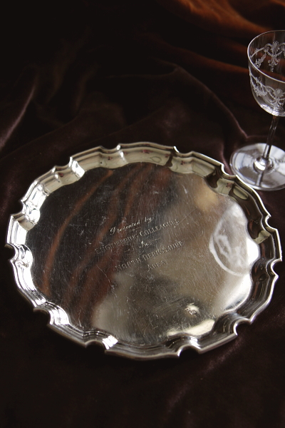 アンティークMAPPIN & WEBB マッピンエンドウェッブ ラージシルバー