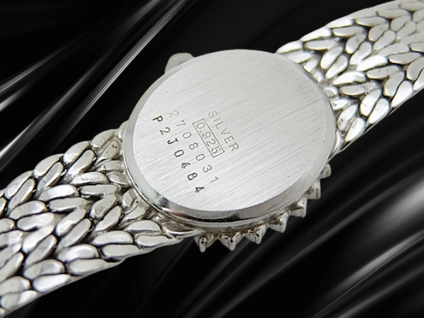 HB-0275| ウォルサム ブレスレット シルバー 宝飾ベゼル オーバル型