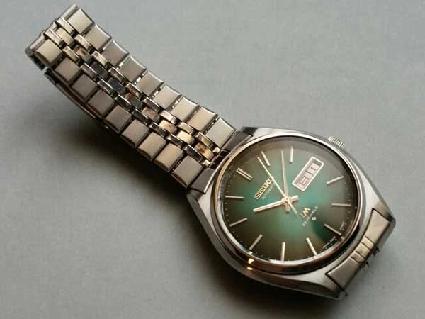 JA-0725| セイコー LM ロードマチック グリーングラデーション文字盤