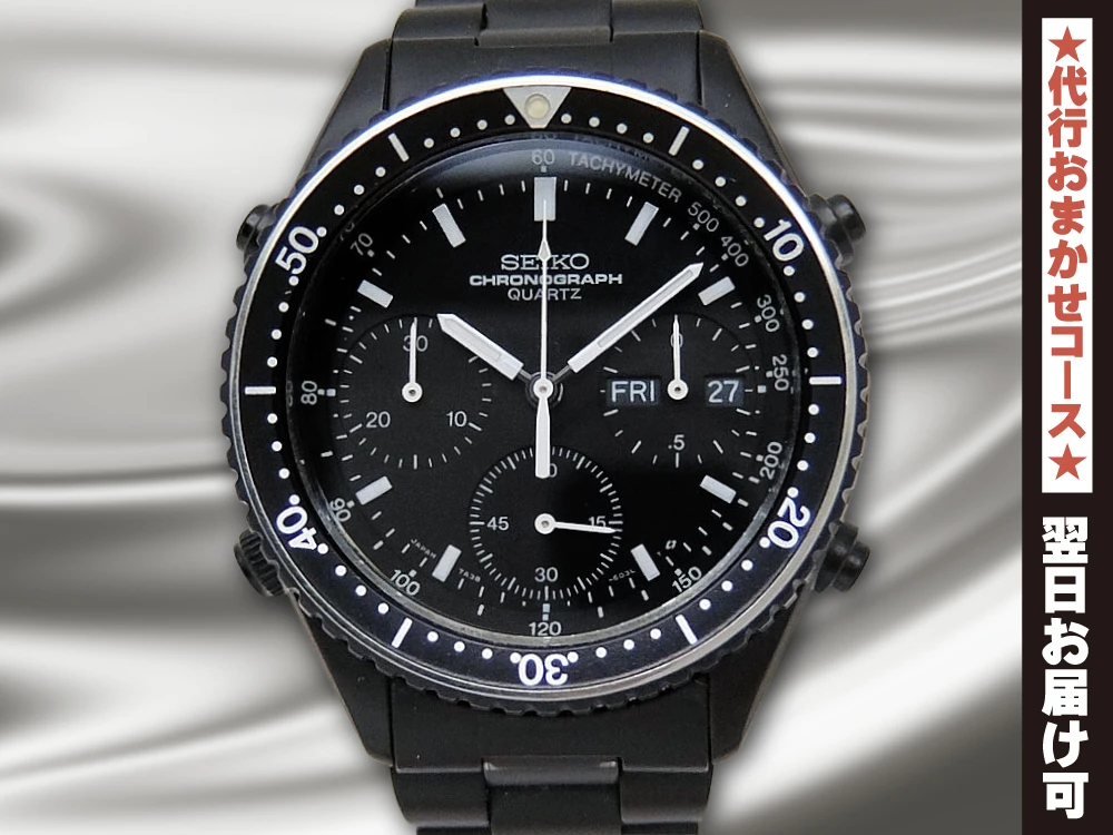 JA-2632| セイコー クロノグラフ スピードマスター SJS028 7A38-6030