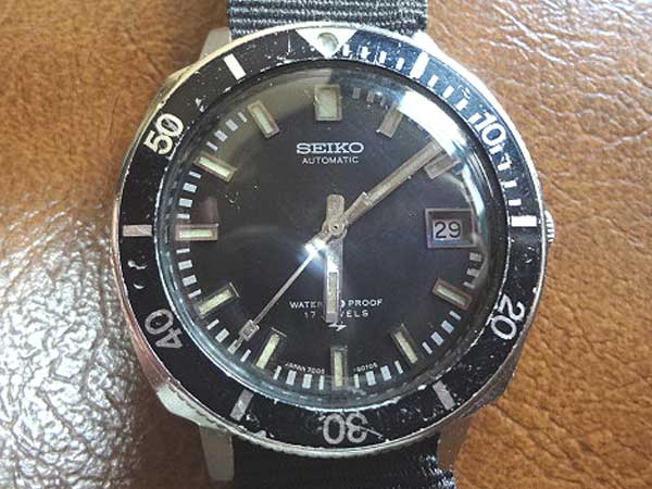 セイコー ダイバー 1969年12月製 7005-8050 | アンティーウオッチマン